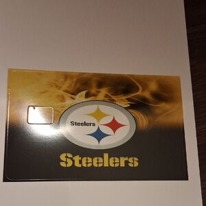 Pittsburgh Steelers Card Skin - Black and Gold